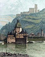 Kaub am Rhein - Germany<br> by Josef Eidenberger